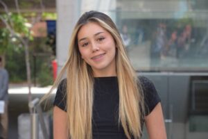 Francisca González, estudiante de Derecho