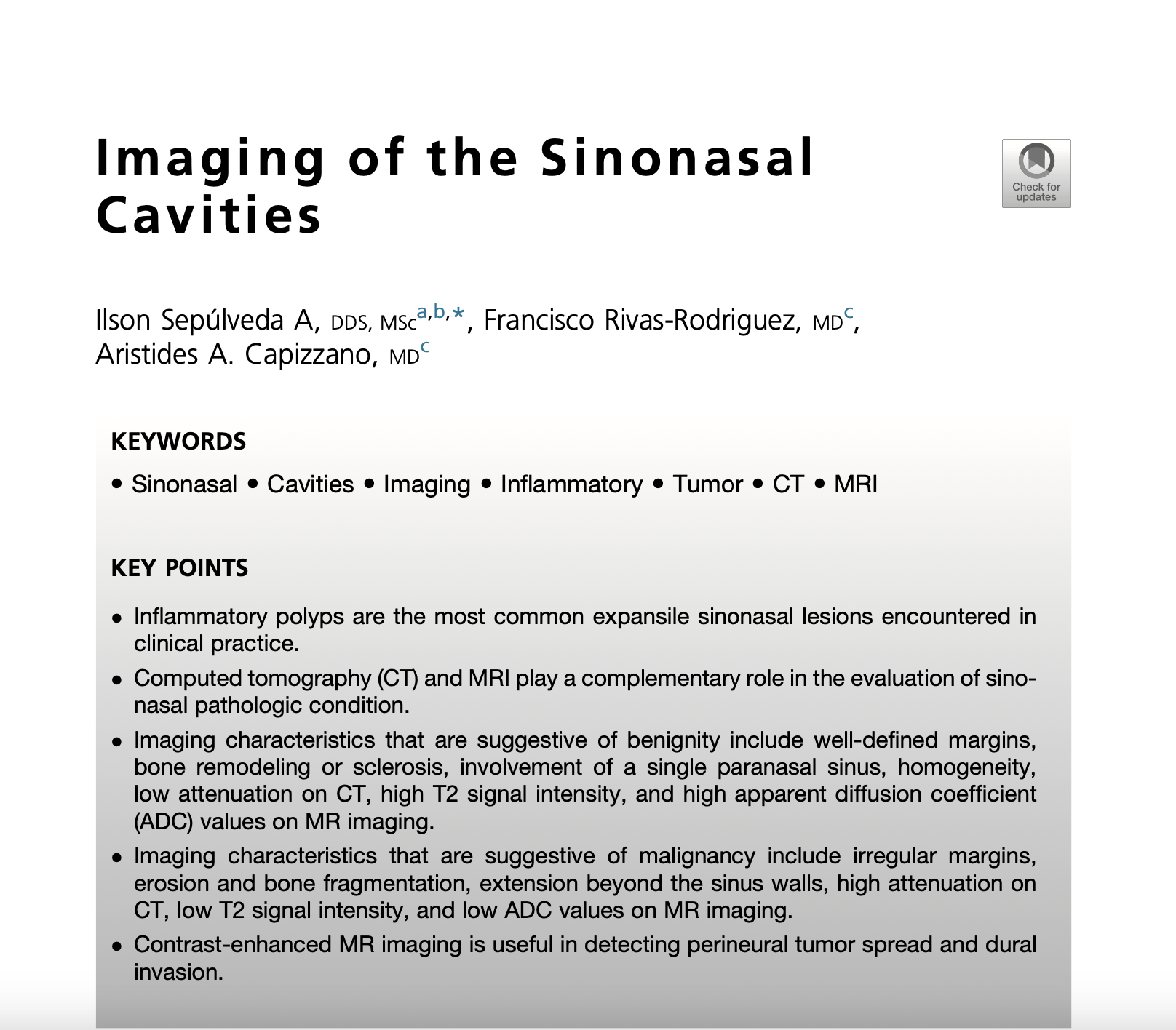 Dental Clinics of North America