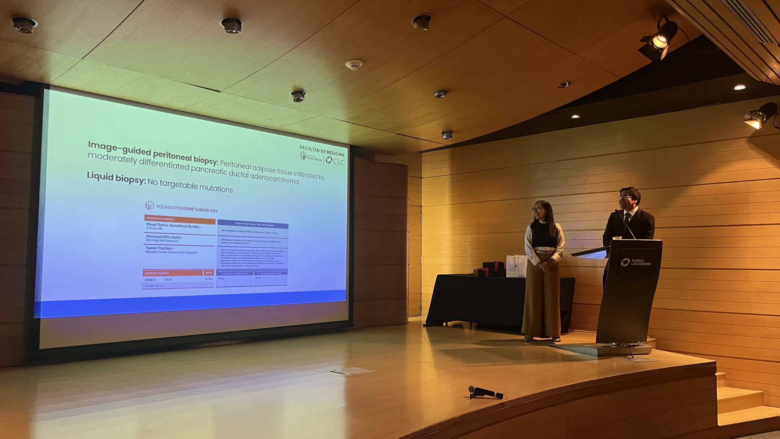 Dra. Camila Catalán y Dr. Suraj Samtani