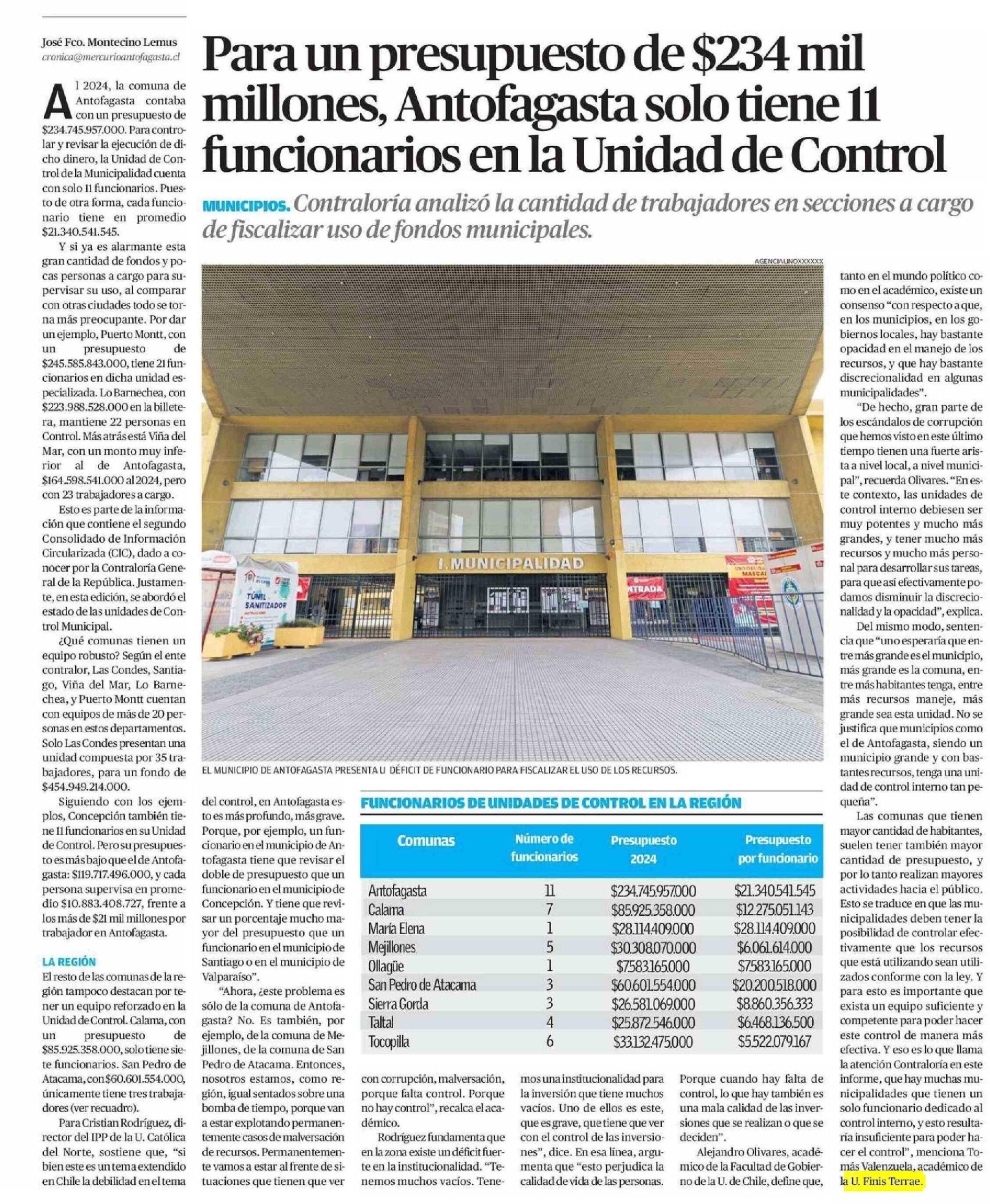 El-Mercurio-Antofagasta-Tomas-Valenzuela-Facultad-Derecho-Universidad-Finis-Terrae-informe-Contraloria-cantidad-personas-fiscalizan-uso-fondos-municipales