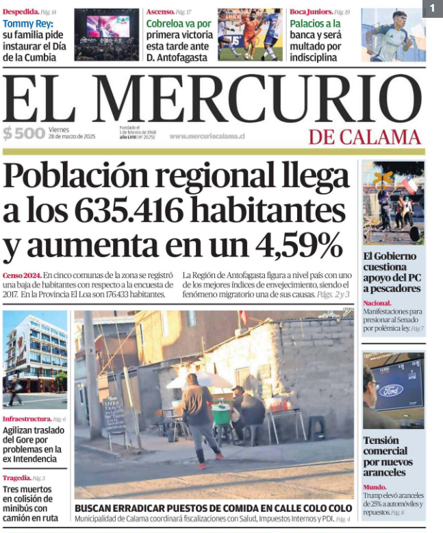 El Mercurio de Calama