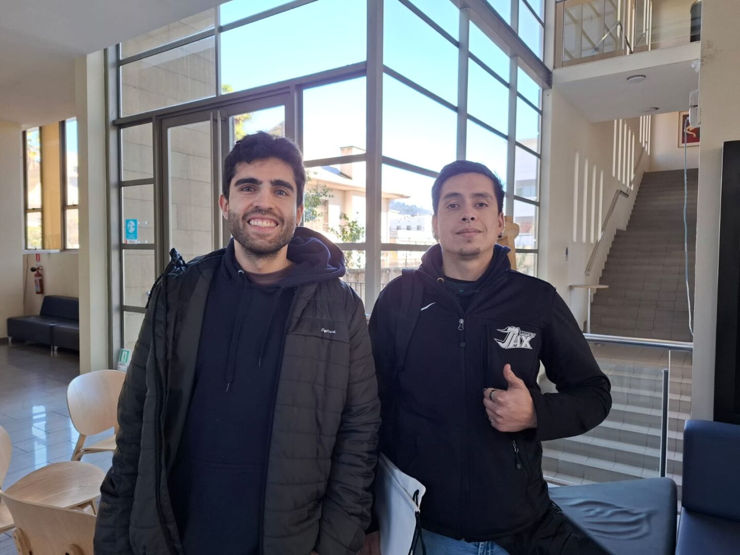 Estudiantes Ternicien y Rios Diplo Videojuegos Fing 01