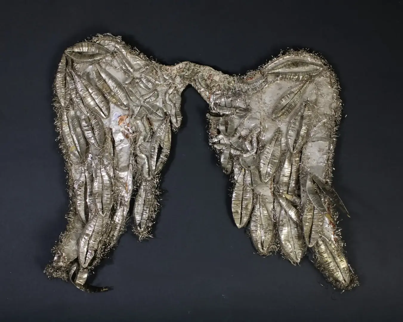 Representación del velorio del angelito en la exposición Un último arrullo