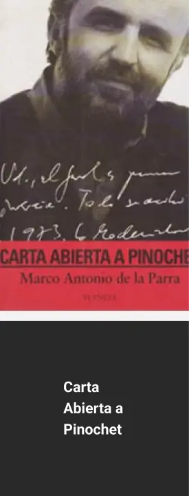 Carta Abierta a Pinochet