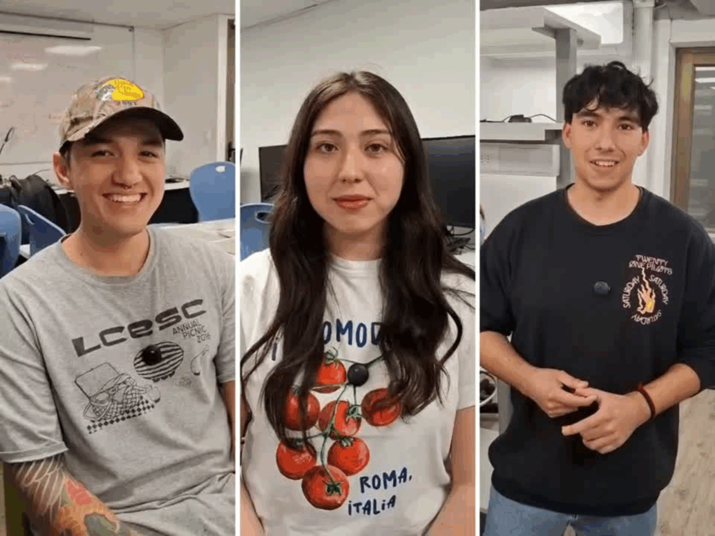 Estudiantes Biomedica trabajando en COIL 02