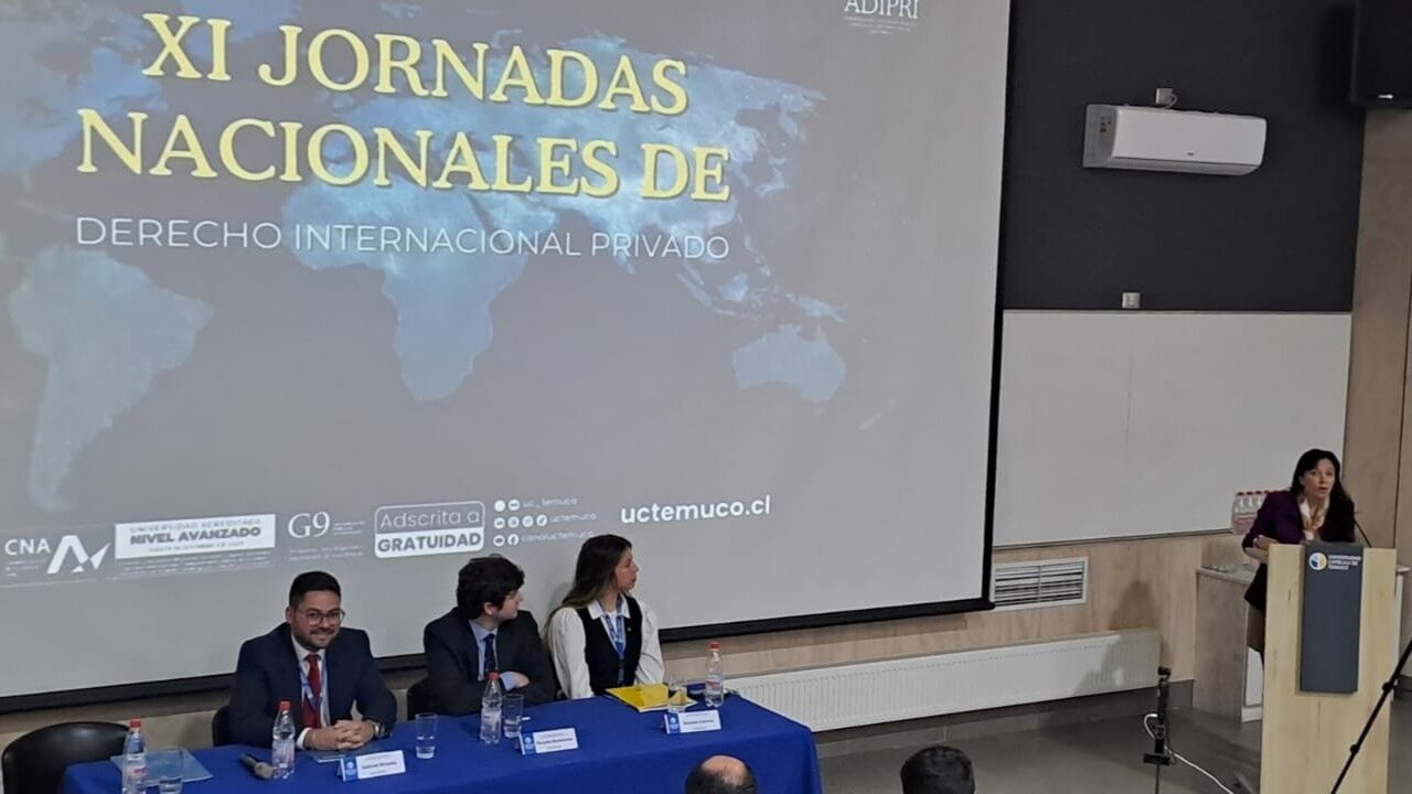 Arbitraje en blockchain: académica Betty Martínez-Cárdenas expuso en las XI Jornadas Nacionales de Derecho Internacional Privado