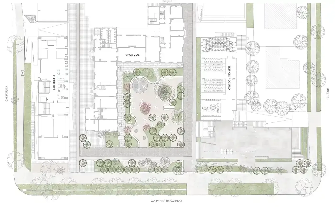 Plaza Cultural Finis Terrae — Vista general
