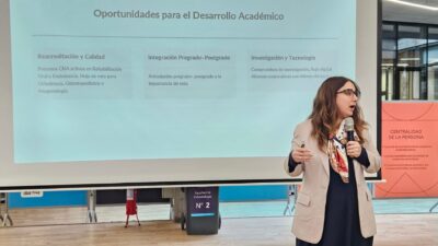Dra. Pía Azcarategui, postgrados Odontología Finis Terrae