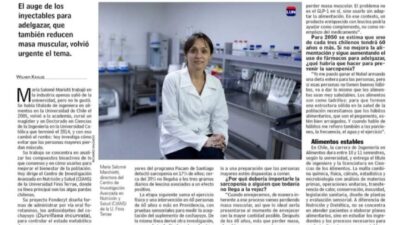 Dra. Salomé Mariotti investiga el impacto de los antioxidantes del cochayuyo en la sarcopenia