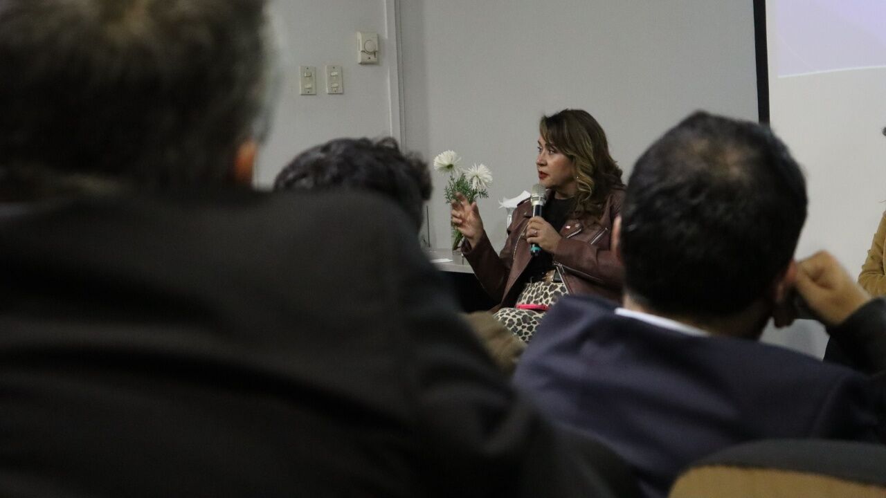 Seremi de la Mujer y Equidad de Género RM, Carol Espinaza en seminario Mujer, justicia penal con perspectiva de género