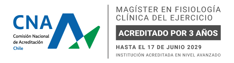 Magíster en Fisiología Clínica del Ejercicio