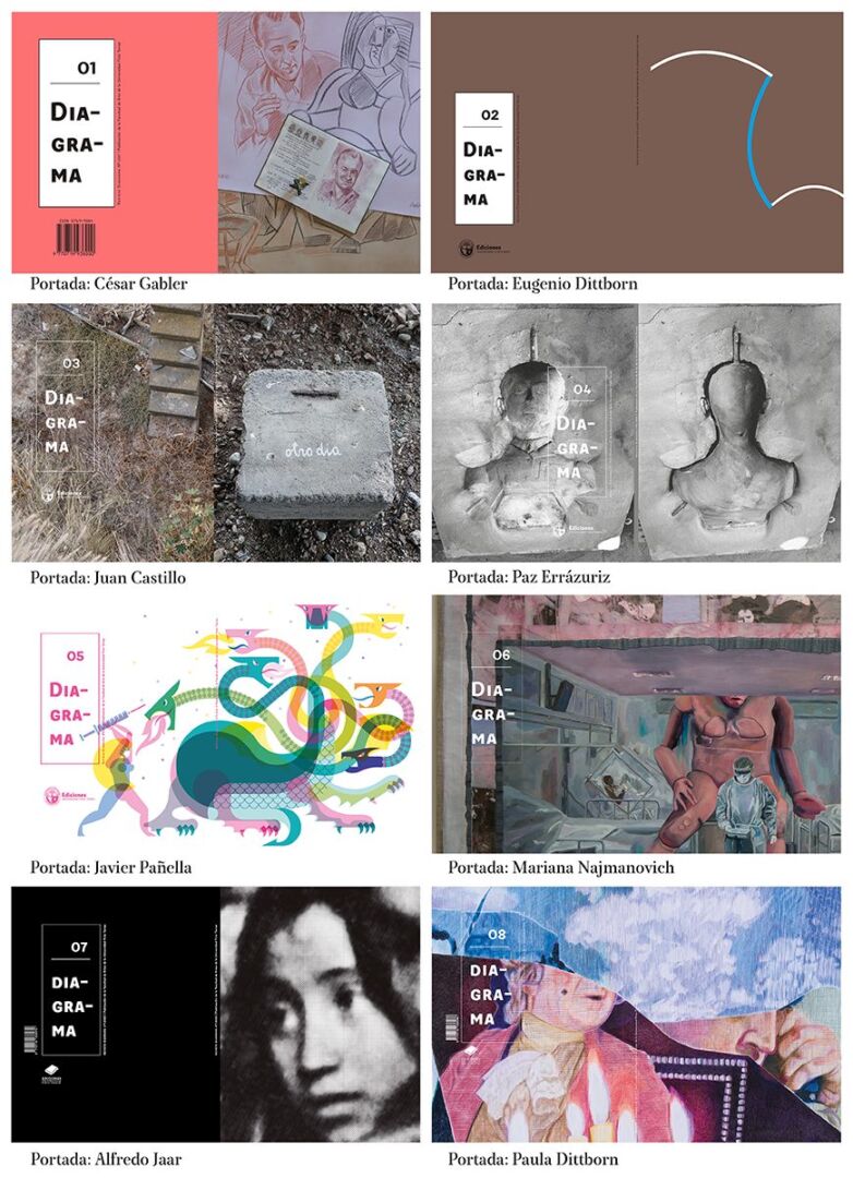 Colección de portadas de la revista Diagrama